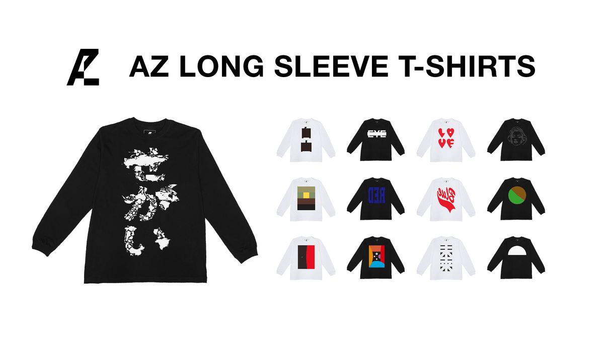 AZ LONG SLEEVE T-SHIRTSが販売スタート – AZ ONLINE STORE